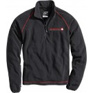 KORSAR® Crossover Herren-Fleeceshirt schwarz
